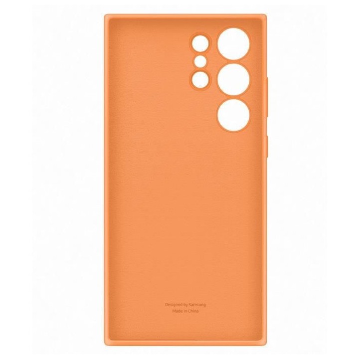 Coque Silicone SAMSUNG S23 Ultra Orange