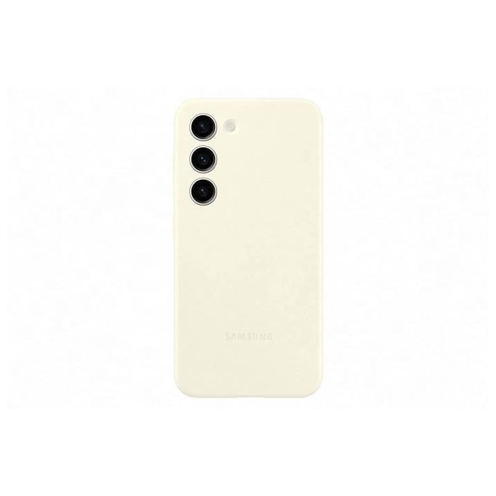 Coque Silicone SAMSUNG S23 Creme