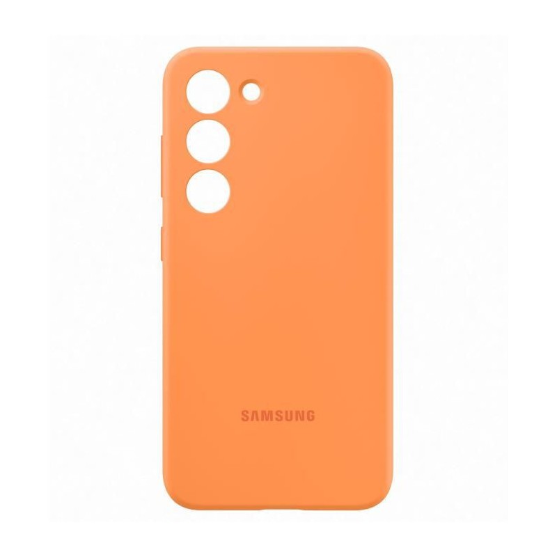 Coque Silicone SAMSUNG S23 Orange