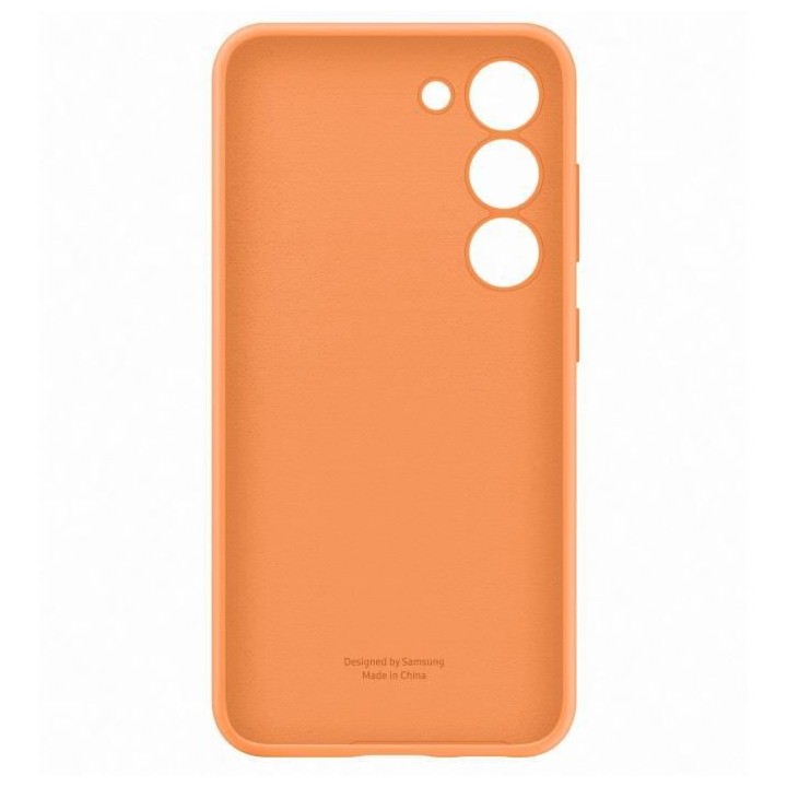 Coque Silicone SAMSUNG S23 Orange