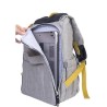 BABY ON BOARD Sac a dos a langer FREESTYLE yellowstone - gris/moutarde