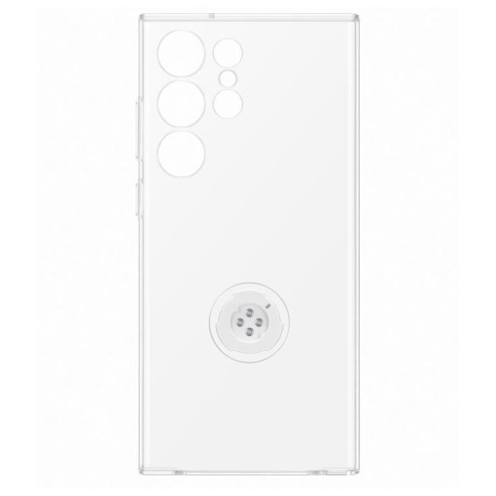 Coque transparente SAMSUNG avec support amovible S23 Ultra