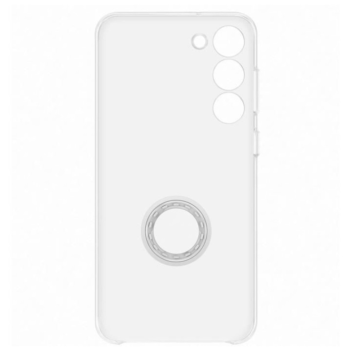 Coque transparente SAMSUNG avec support amovible S23+