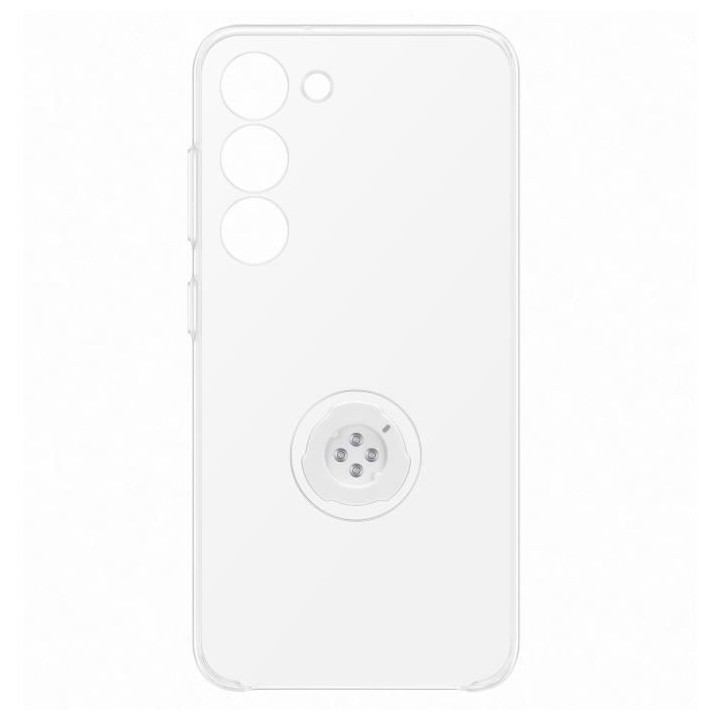 Coque transparente SAMSUNG avec support amovible S23