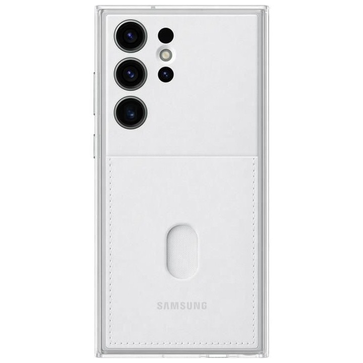 SAMSUNG Coque avec cadran renforcé Galaxy S23 Ultra Blanc