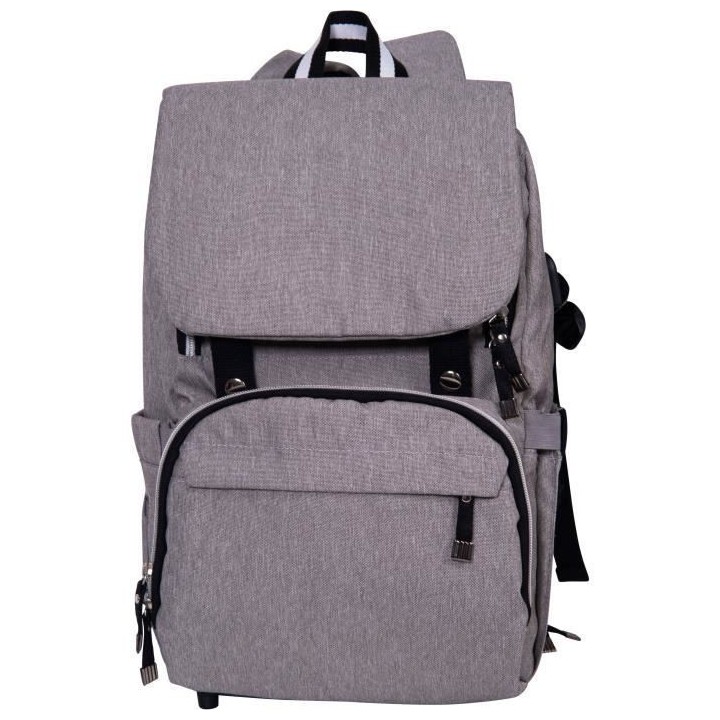 BABY ON BOARD Sac a dos a langer FREESTYLE chicago - gris/noir