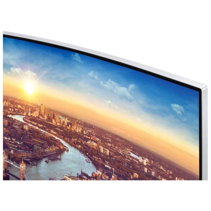 Ecran PC Incurvé - SAMSUNG C34J791WTP - 34'' UWQHD - Dalle VA - 4 ms