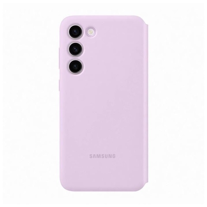 SAMSUNG Étui Smart View avec porte-carte Galaxy S23+ Lilas