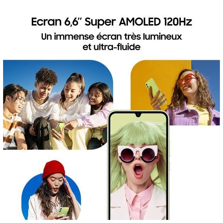 SAMSUNG Galaxy A34 5G Lavande 128 Go