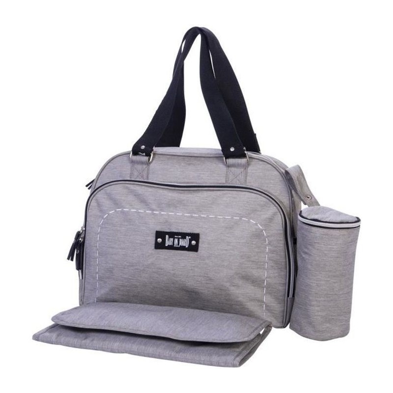 BABY ON BOARD Sac a langer SIMPLY Sushi - gris/noir