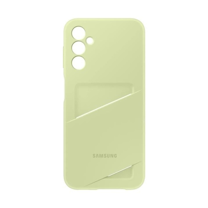Coque arriere SAMSUNG avec porte-carte Galaxy A14 4G / 5G Vert Clair