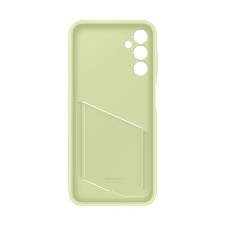 Coque arriere SAMSUNG avec porte-carte Galaxy A14 4G / 5G Vert Clair