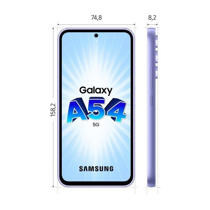 SAMSUNG Galaxy A54 5G Lavande 128 Go