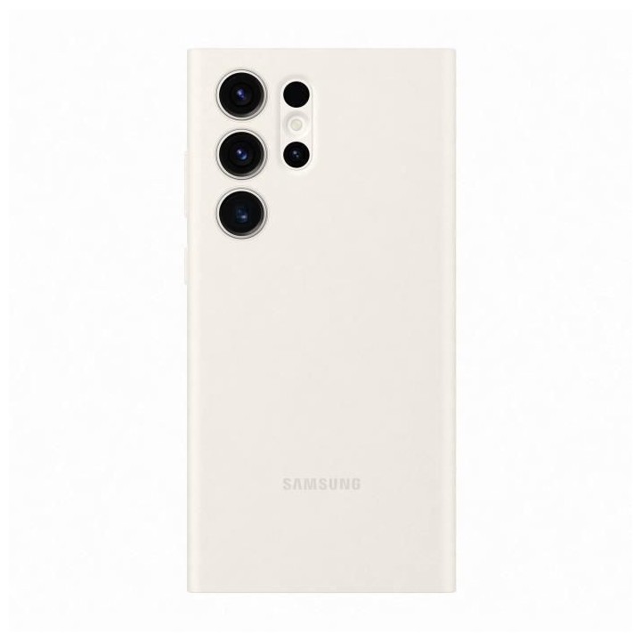 SAMSUNG Étui Smart View avec porte-carte G S23 Ultra Creme