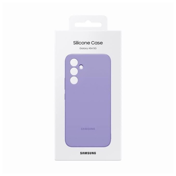 SAMSUNG Coque Silicone Galaxy A54 Violet