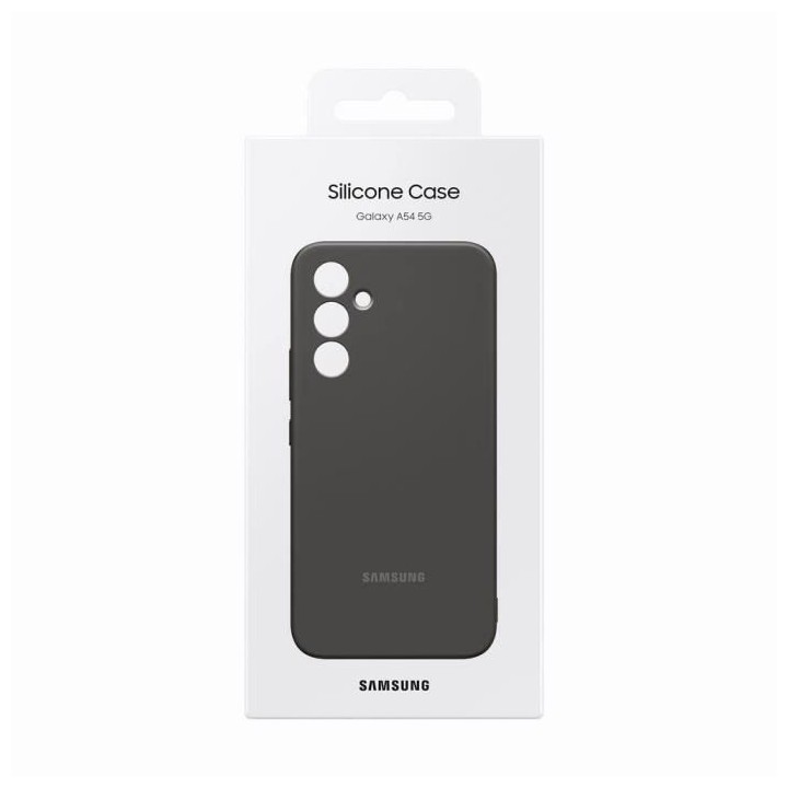Coque Silicone SAMSUNG Galaxy A54 5G Noir