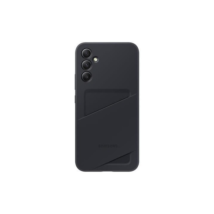 Coque arriere SAMSUNG avec porte-carte Galaxy A34 5G Noir