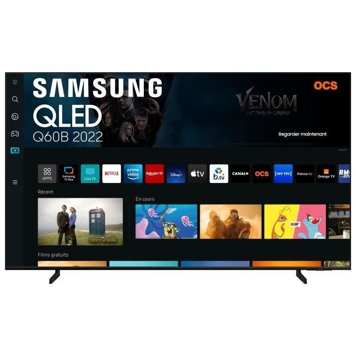 SAMSUNG 50Q60B TV QLED 4K UHD 50 (125 cm) Smart TV 3 ports HDMI
