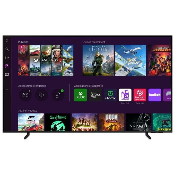 SAMSUNG 50Q60B TV QLED 4K UHD 50 (125 cm) Smart TV 3 ports HDMI