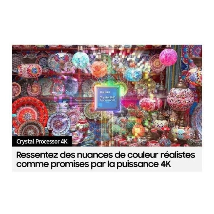 SAMSUNG 55AU7172 - TV LED 4K UHD - 55 (138 cm) - HDR 10+ - Smart TV -