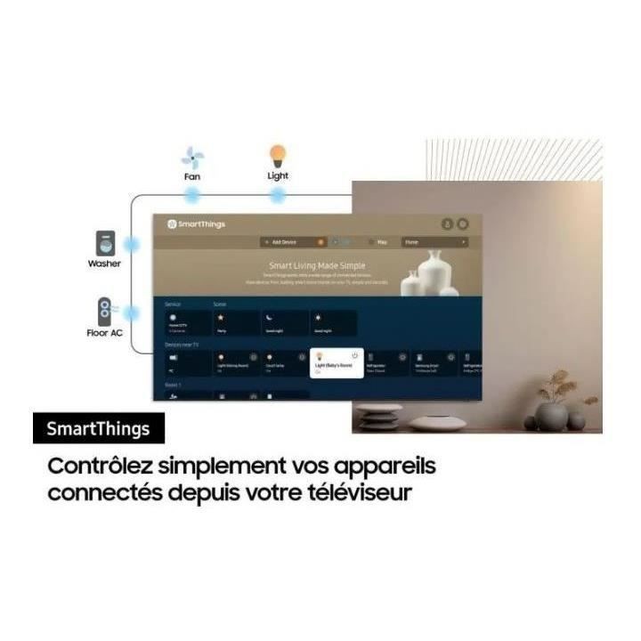 SAMSUNG 55AU7172 - TV LED 4K UHD - 55 (138 cm) - HDR 10+ - Smart TV -