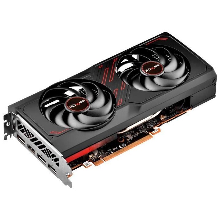 SAPPHIRE - Carte Graphique - PULSE AMD RADEON™ - RX 7600 GAMING 8GB