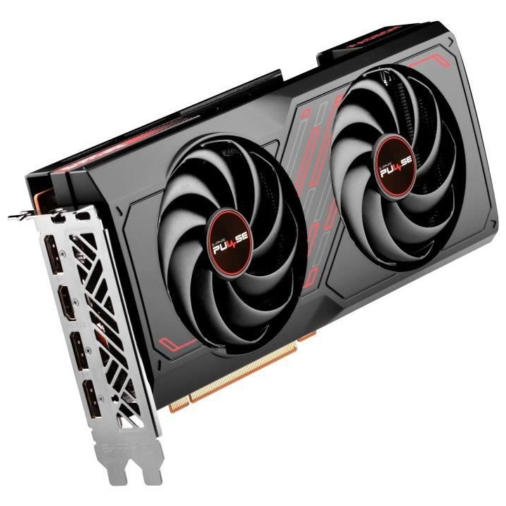 SAPPHIRE - Carte Graphique - PULSE AMD RADEON™ - RX 7600 GAMING 8GB