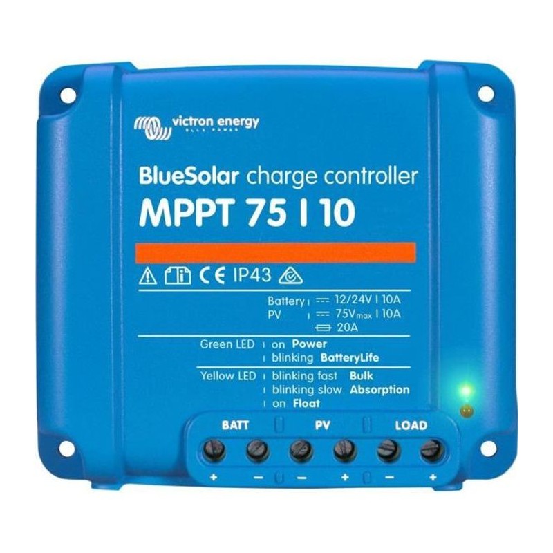 VICTRON Régulateur Solaire MPPT - 75/10 - 12/24V - 10A