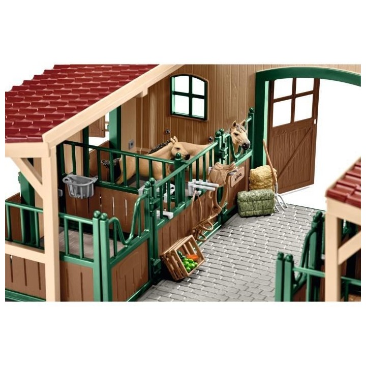 SCHLEICH - Ecurie avec chevaux - 42195 - Gamme Farm World