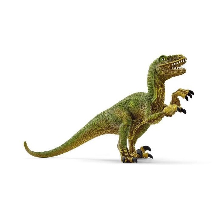 Schleich - Fuite sur quad face au vélociraptor - 41466