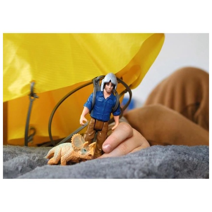 SCHLEICH - Sauvetage en parachute - 41471 - Gamme Dinosaurs