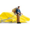 SCHLEICH - Sauvetage en parachute - 41471 - Gamme Dinosaurs