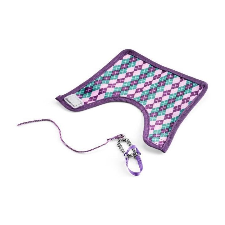 Schleich - Pur-sang anglais avec couverture - 42360