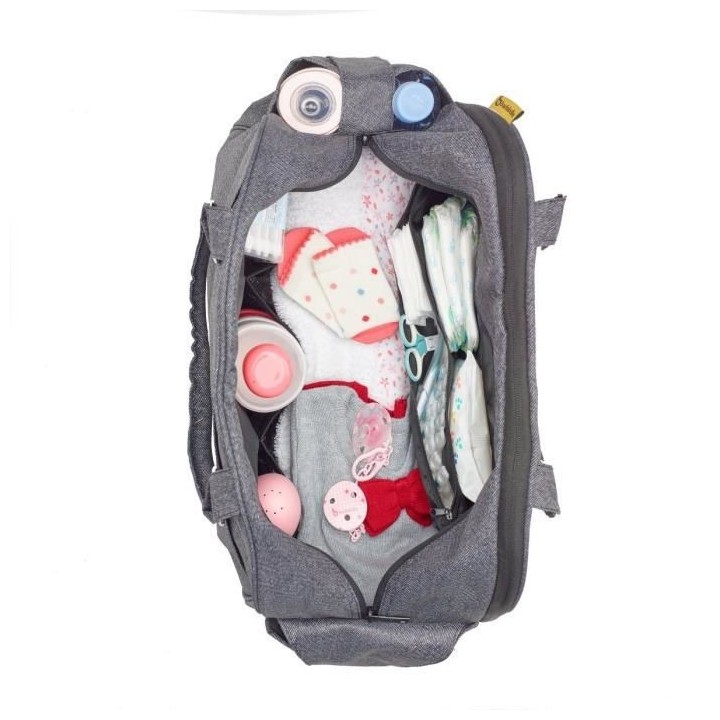 BADABULLE Sac a langer Weekend - Noir