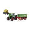 Schleich - Tracteur avec remorque - 42379