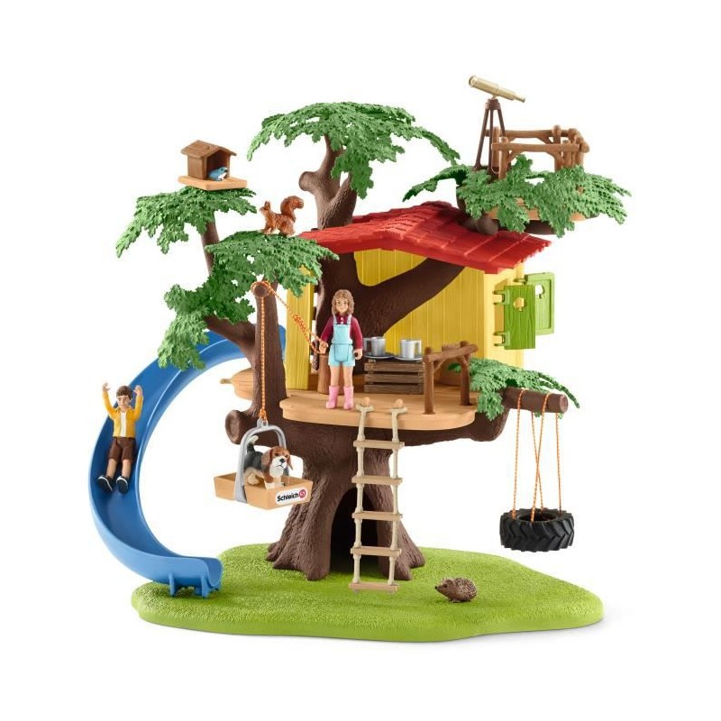 Schleich - Cabane aventure dans les arbres - 42408