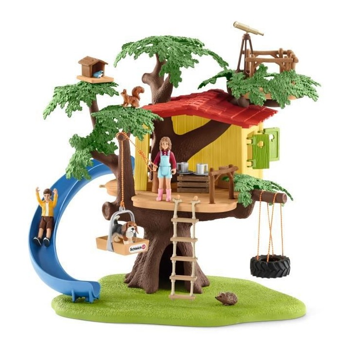 Schleich - Cabane aventure dans les arbres - 42408