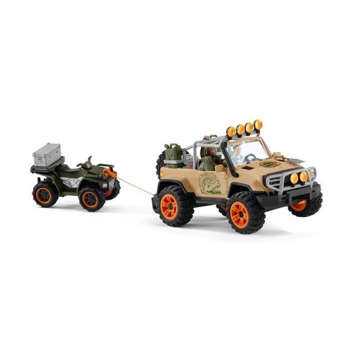Schleich - Véhicule tout-terrain avec treuil - 42410