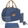 BADABULLE Sac a langer Weekend - Bleu