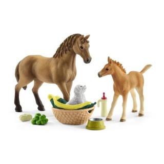 Schleich - Les soins pour bébé animaux d'Horse Club Sarah - 42432