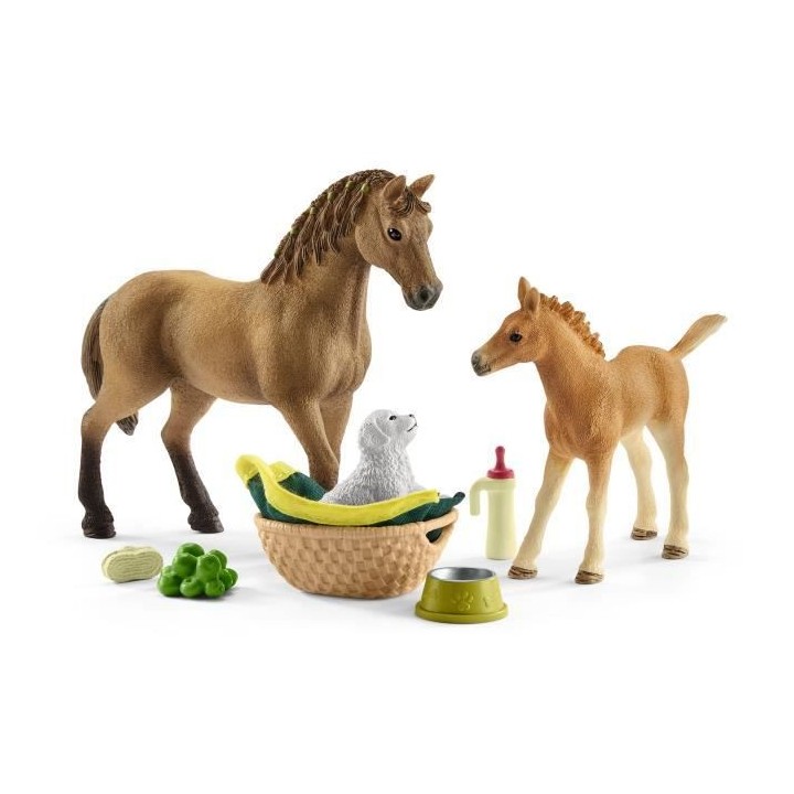 Schleich - Les soins pour bébé animaux d'Horse Club Sarah - 42432
