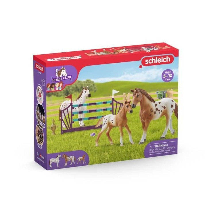 Schleich - L'entraînement au concours d'Horse Club Lisa - 42433