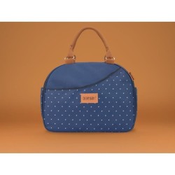 BADABULLE Sac a langer Weekend - Bleu