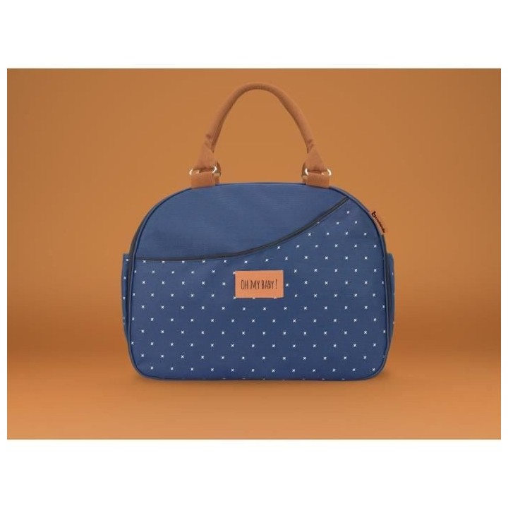 BADABULLE Sac a langer Weekend - Bleu