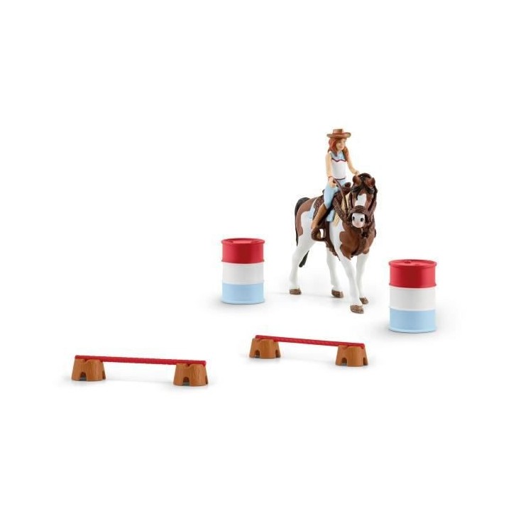 Schleich - Kit d'équitation western d'Horse Club Hannah - 42441