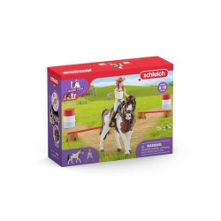 Schleich - Kit d'équitation western d'Horse Club Hannah - 42441