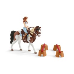 Schleich - Kit d'équitation western d'Horse Club Hannah - 42441