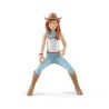 Schleich - Kit d'équitation western d'Horse Club Hannah - 42441