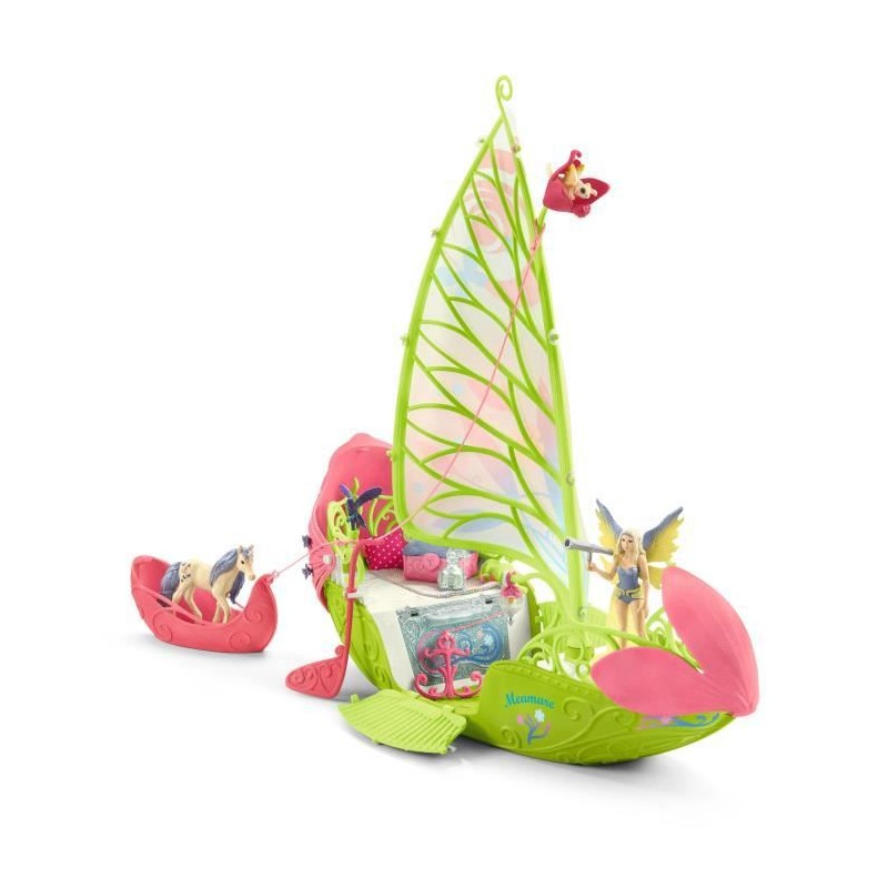 Schleich - Bateau fleuri magique de Sera - 42444