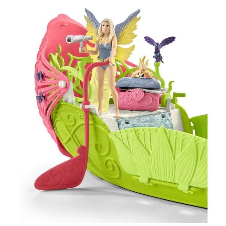 Schleich - Bateau fleuri magique de Sera - 42444